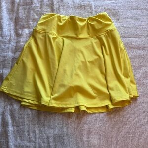 Sunny Yellow Skater Skirt